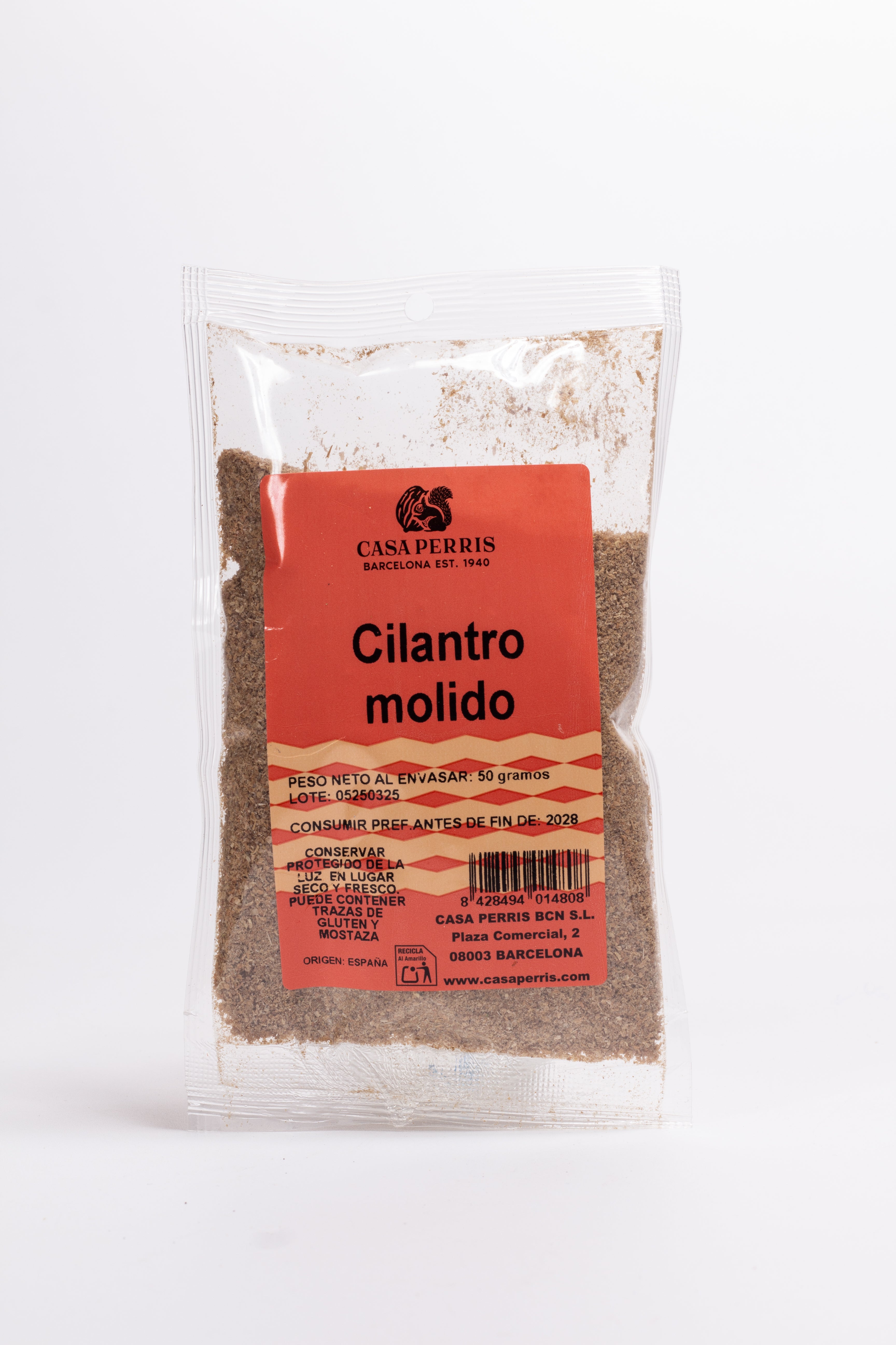 cilantro molido